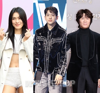 가희, 류필립, 진선규/사진=헤럴드POP DB