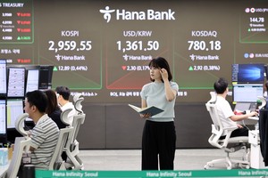 Seoul shares open sharply higher amid hope for eased tension in Middle East