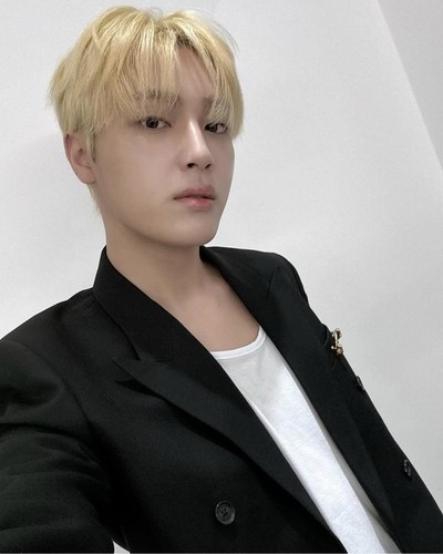 Juhaknyeon of The Boyz is seen in this image captured from his Instagram page.  (Yonhap)