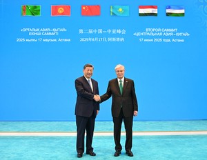 China's Xi signs treaty to elevate ties with Central Asia