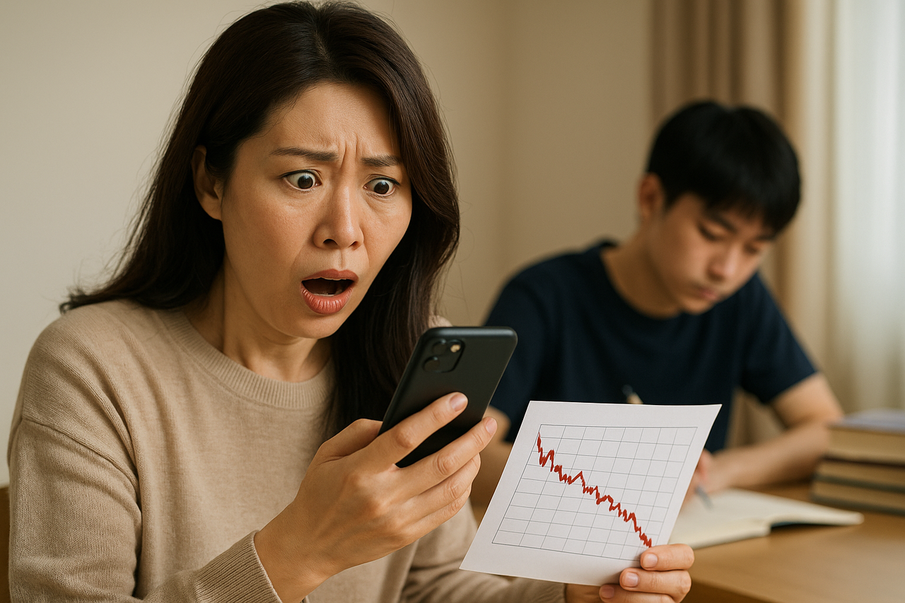 사랑 씨는 보유하던 주식의 주가가 내리자 ‘절세의 타이밍’으로 보고 아들에게 주식을 증여했다. 그런데 계속 속절없이 내리는 주가에 증여를 취소하고 싶은 마음이 커지는데 괜히 세금만 여러 번 내는 건 아닌지 걱정이 앞선다. 사랑 씨는 어떻게 해야 할까. [챗GPT를 이용해 제작함]