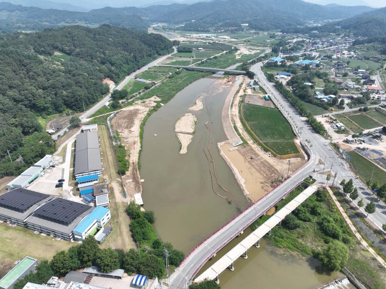 예천정수장 전경[예천군 제공]