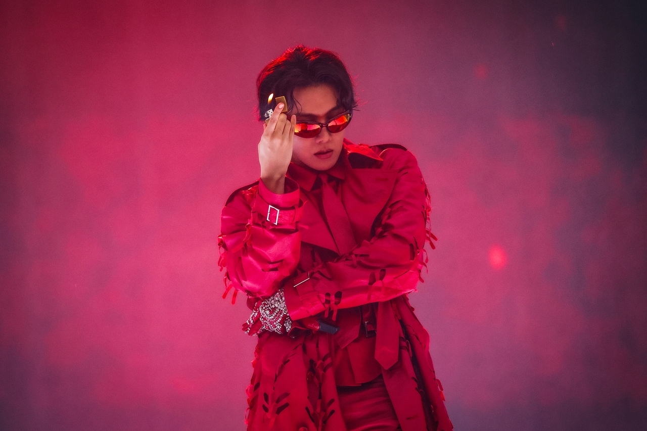 J-Hope opens his encore solo concert “J-Hope Tour ‘Hope on the Stage’ Final” at Goyang Sports Complex in Gyeonggi Province, on June 13. (Big Hit Music)
