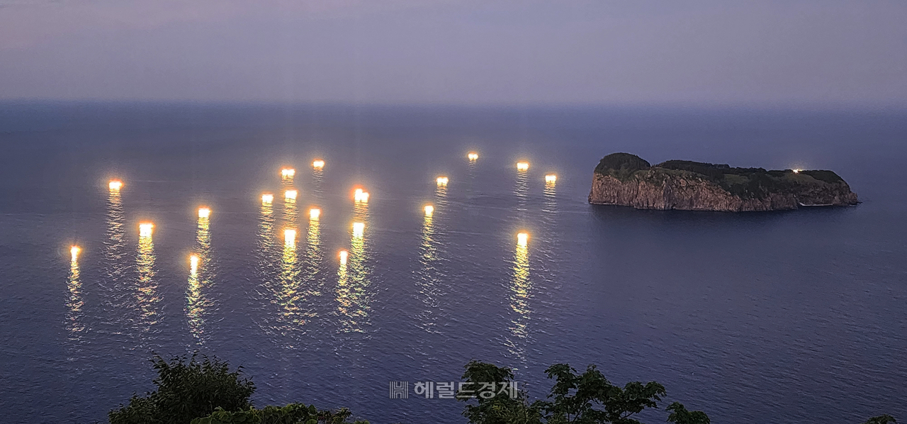 울릉도 어화’(漁火)