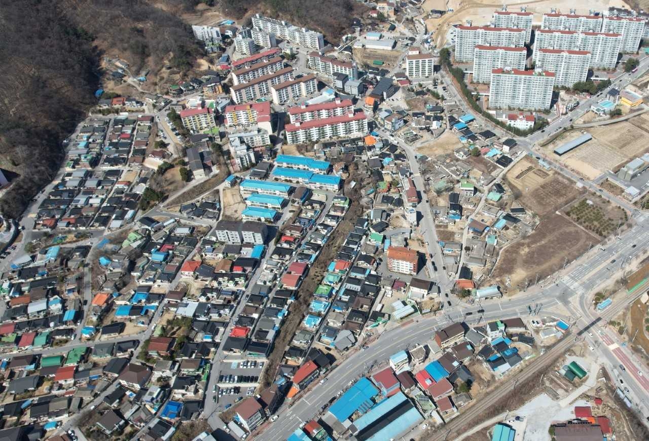 영주시 상망동 보름골 일대 전경 [영주시 제공]