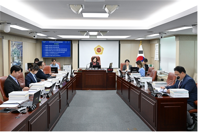 문화체육관광위 에산 심의