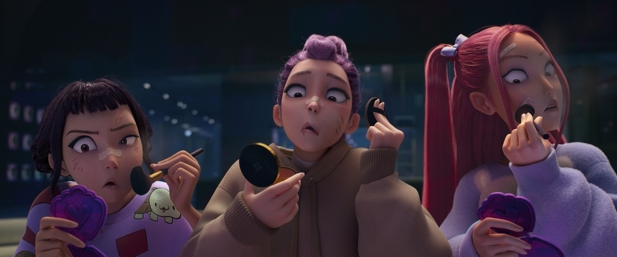 A scene from "K-pop Demon Hunters" (Netflix)