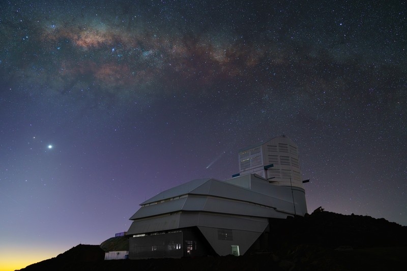 칠레에 위치한 루빈천문대. [출처:NSF-DOE Vera C. Rubin Observatory]