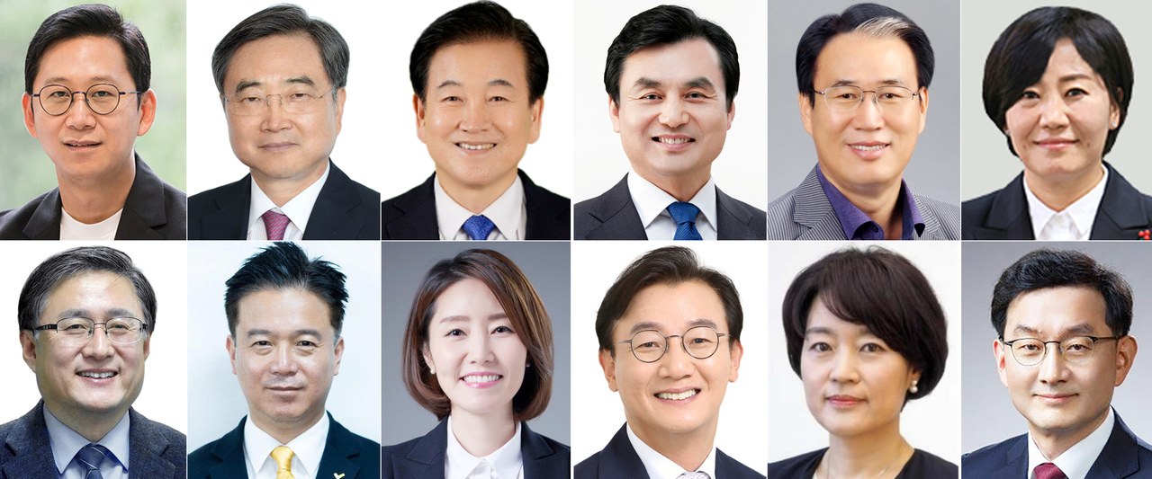 토토사이트 돈받는법실은 23일 강훈식 토토사이트 돈받는법비서실장의 브리핑을 통해 이재명 토토사이트 돈받는법의 장관급 내각 인선을 발표했다.
윗줄 왼쪽부터 배경훈 과학기술정보통신부 장관 후보자, 조현 외교부 장관 후보자, 정동영 통일부 장관 후보자, 안규백 국방부 장관 후보자, 권오을 국가보훈부 장관 후보자, 유임된 송미령 농림축산식품부 장관.
아래 줄 왼쪽부터 김성환 환경부 장관 후보자, 김영훈 고용노동부 장관 후보자, 강선우 여성가족부 장관 후보자, 전재수 해양수산부 장관 후보자, 한성숙 중소벤처기업부 장관 후보자, 국무조정실장에 임명된 윤창렬 LG글로벌 전략개발원장. 2025.6.23 [연합뉴스 자료사진·토토사이트 돈받는법실 제공. 재판매 및 DB 금지] [연합]