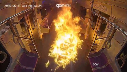 “지하철 5호선, 순식간에 ‘불바다’”…미끄러진 임산부 2초만 늦었어도