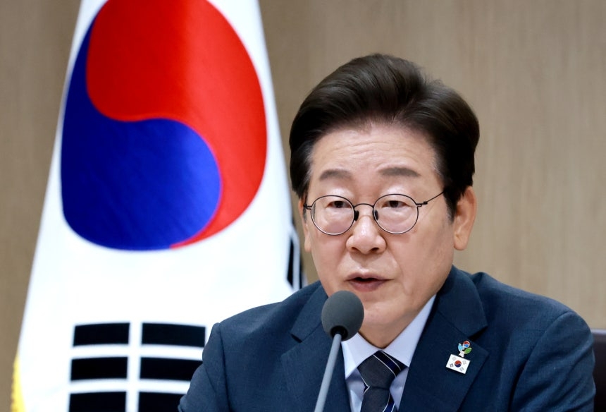이재명 대통령. 연합