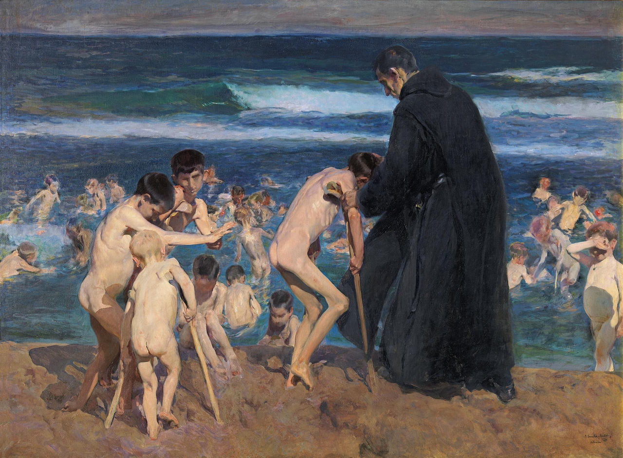 호아킨 토토사이트 롤링, 슬픈 유산, 1899, 캔버스에 유채, 210x285cm, 반카하 파운데이션