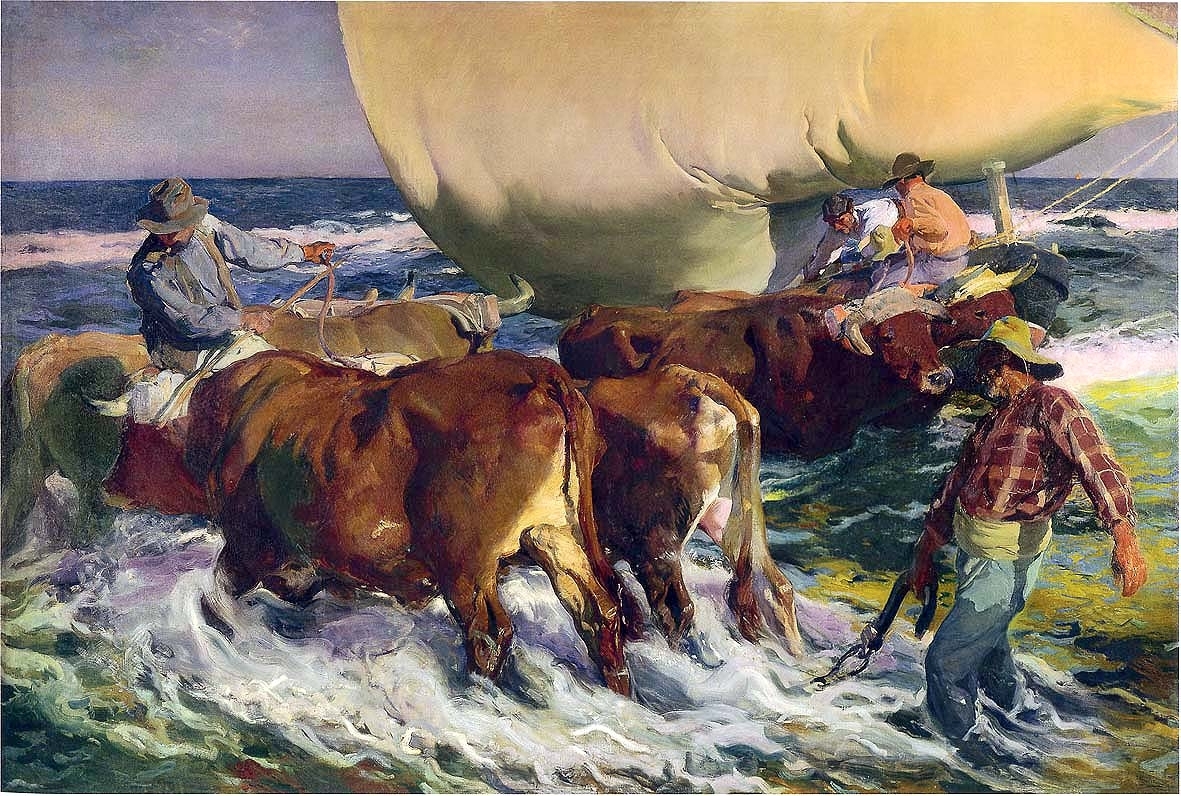 호아킨 토토사이트 롤링, 오후의 태양, 1903, 캔버스에 유채, 299x441cm, 미국 히스패닉 협회