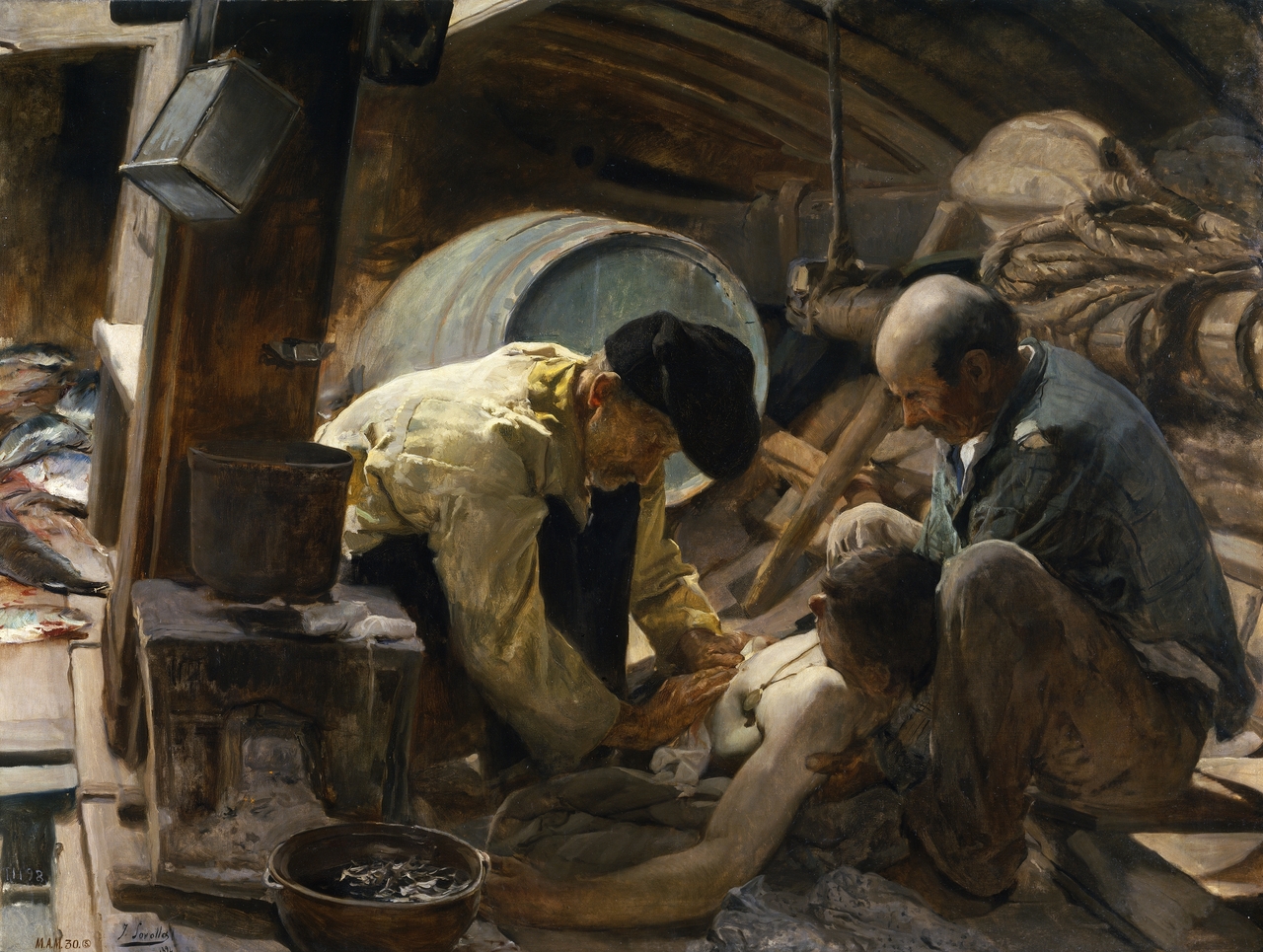 호아킨 토토사이트 롤링, 아직도 생선이 비싸다고 말하는가!, 1894, 캔버스에 유채, 151.5x204cm, 프라도 미술관