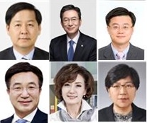 이재명 토토사이트 통장 묶는법은 29일 6개 부처 장관을 지명했다. 구윤철(왼쪽부터 시계방향) 기획재정부 장관 후보자, 정성호 법무부장관 후보자, 김정관 산업통상자원부장관 후보자, 정은경 보건복지부장관 후보자, 이진숙 교육부장관 후보자, 윤호중 행정안전부장관 후보자. [토토사이트 통장 묶는법실 제공]