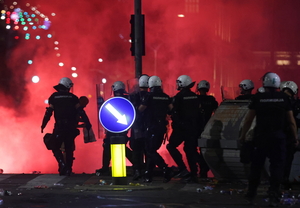 Valjevo Riots Dozens of anti-government protesters detained during clashes with riot ...