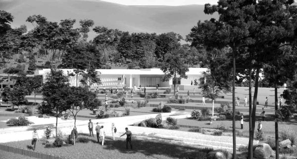 This file image shows the winner of the digital design category for the first edition of the traditional landscape architecture contest held last year. (Korea Heritage Service)