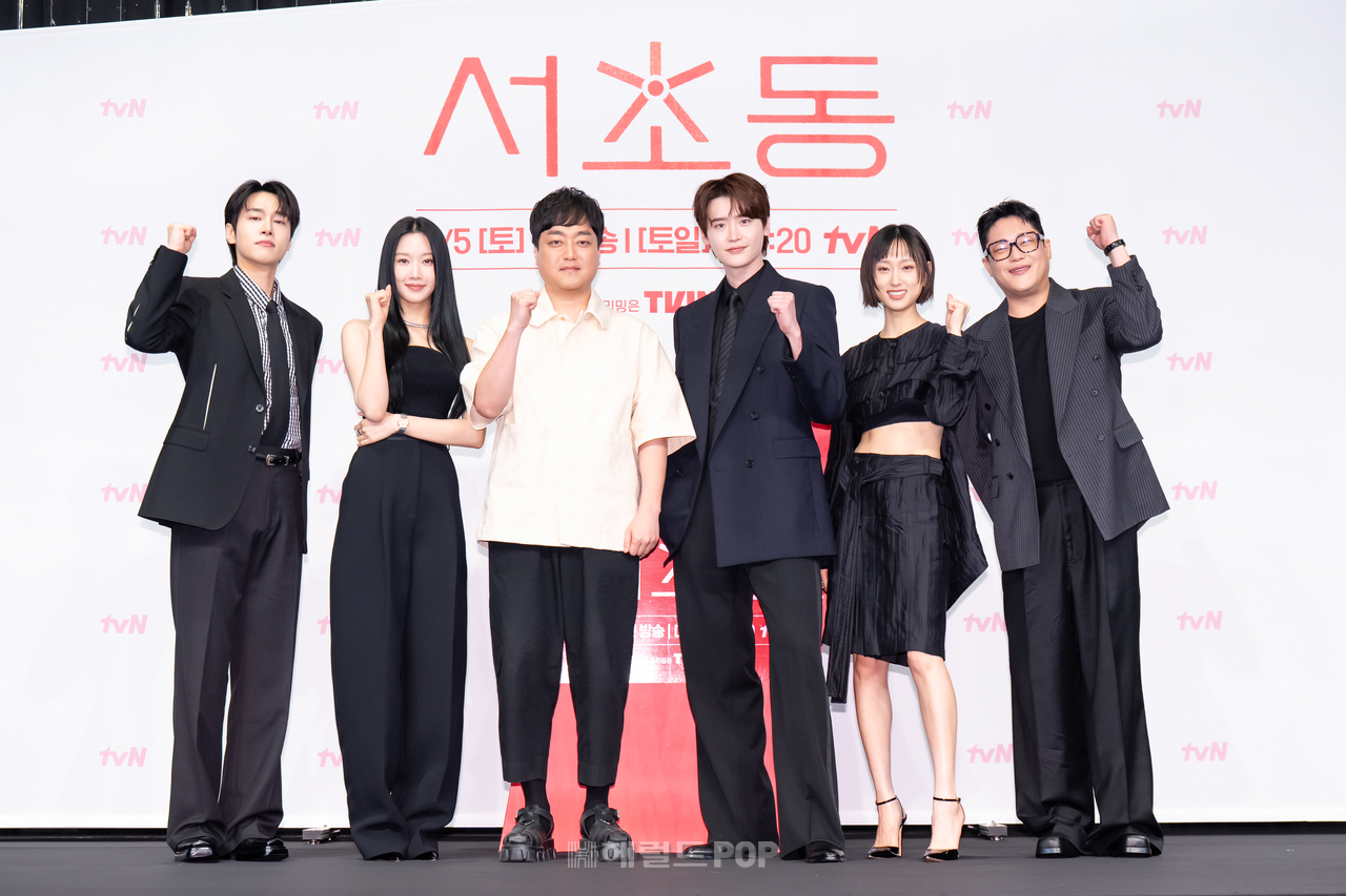 강유석, 문가영, 박승우 감독, 이종석, 류혜영, 임성재/사진=tvN
