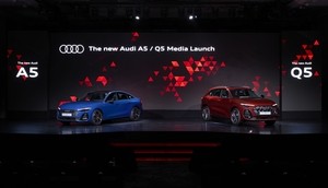 Audi debuts A5, Q5 with hybrid tech and AI