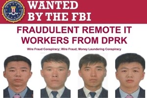 US seeks to arrest 4 N. Koreans for posing as IT workers to steal company money