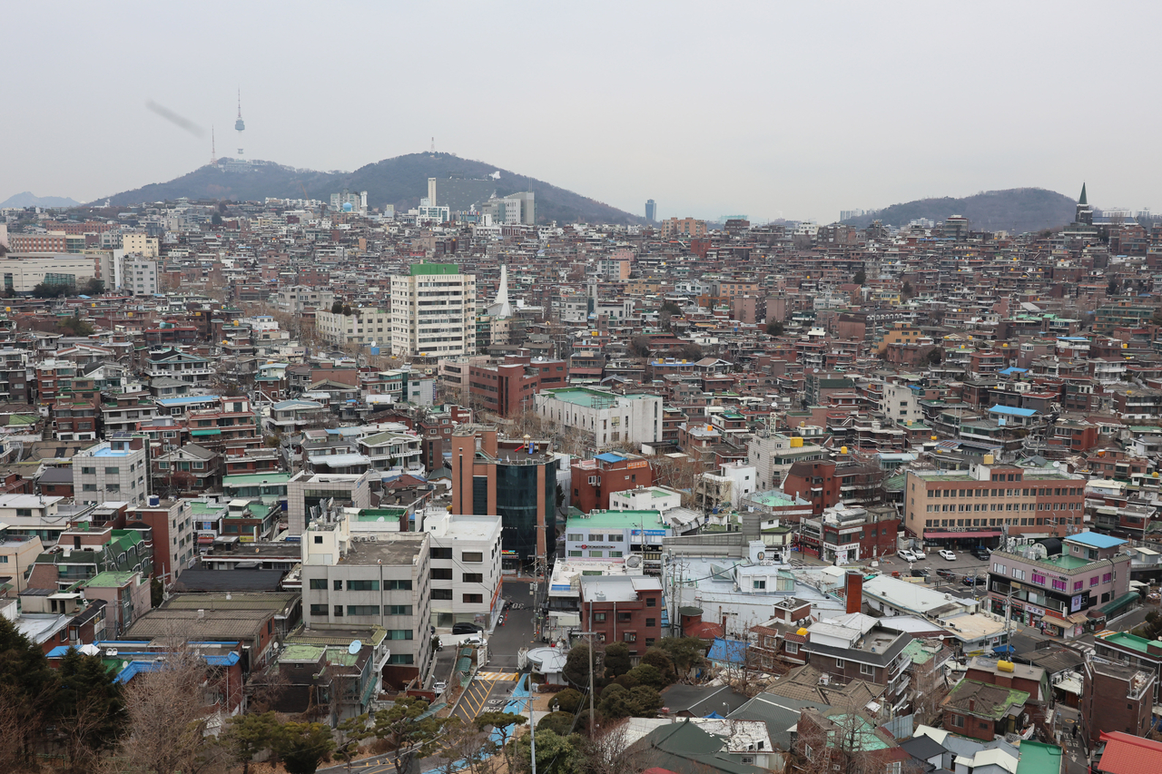 한남뉴타운 재개발 사업지 [연합]