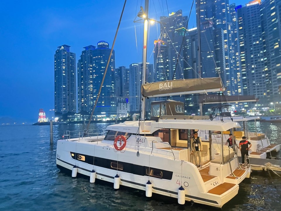 Private luxury yacht tour departs from The Bay 101 in Busan (Hong Yoo/The Korea Herald)