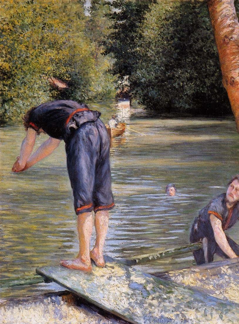 귀스타브 카유토토사이트 펫, 목욕, 1878, 캔버스에 유채, 156.9x116.9cm, 개인소장