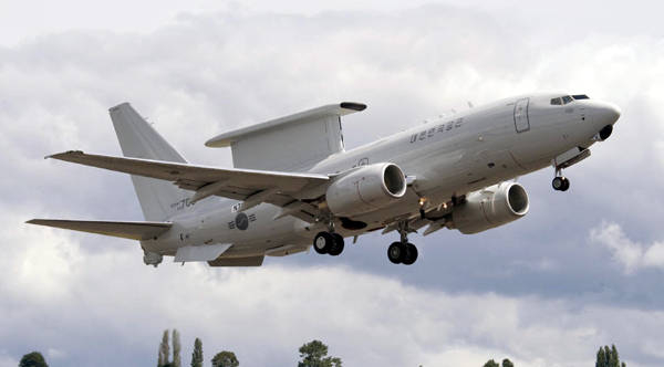항공통제기 E-737.[사진=공군]