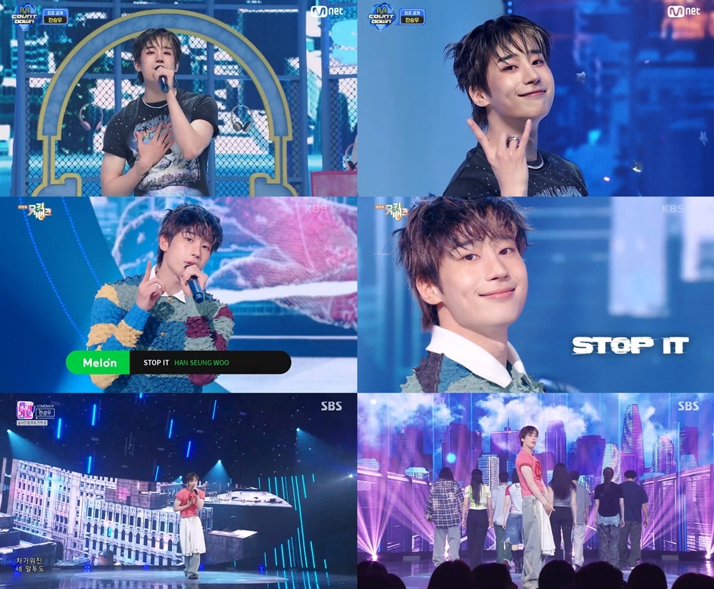 [사진 = Mnet ‘엠카운트다운’, KBS2 ‘뮤직뱅크’, SBS ‘인기가요’ 방송 화면 캡처]