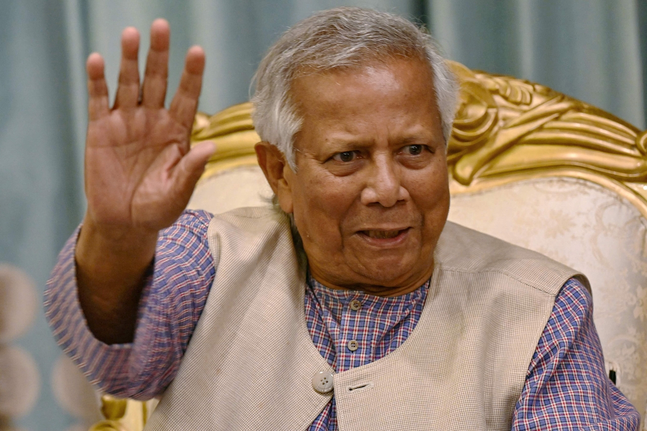 Bangladesh interim government's adviser Muhammad Yunus (AFP-Yonhap)