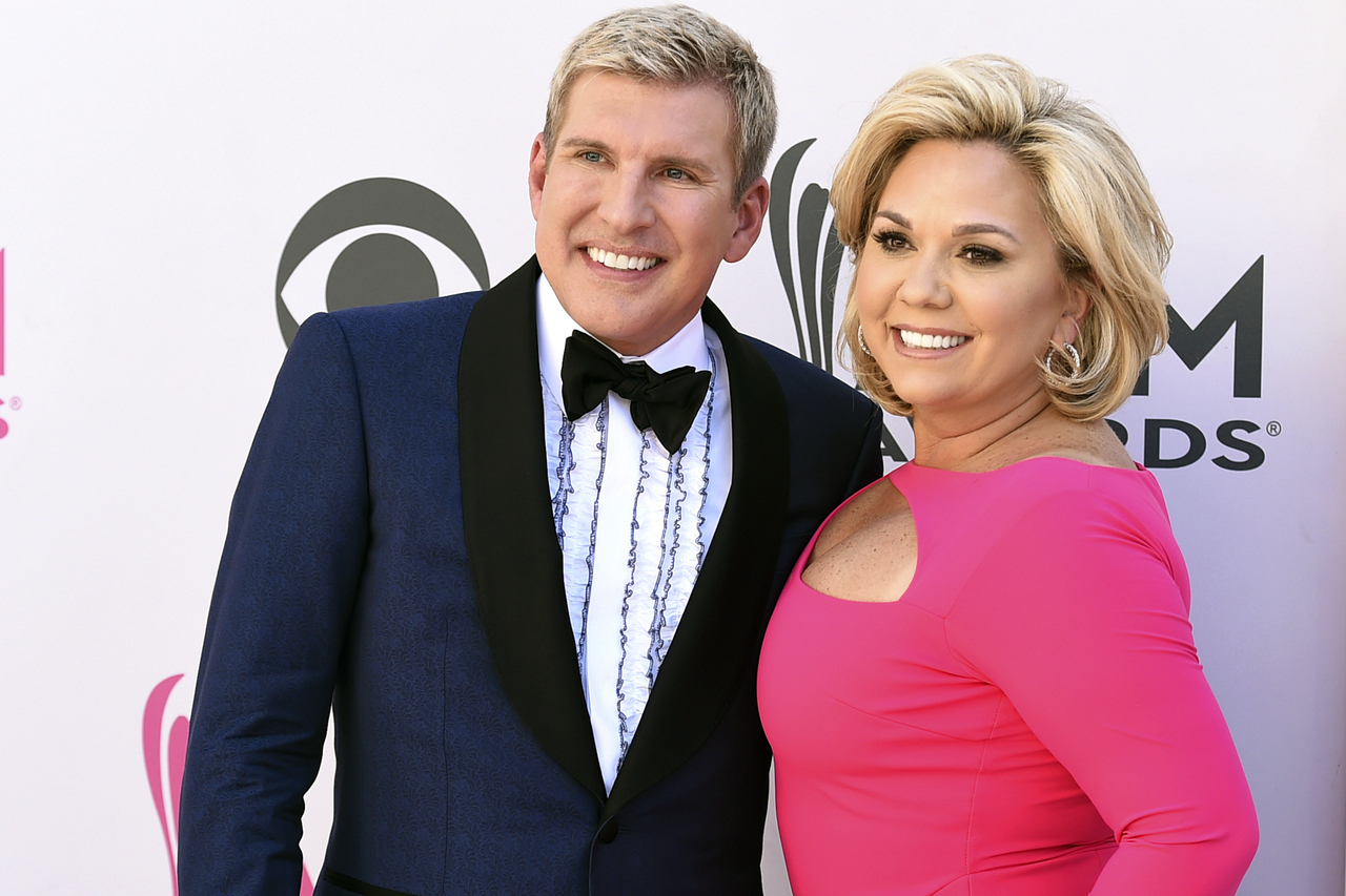 Julie Chrisley (right) and husband Todd Chrisley     (AP-Yonhap)