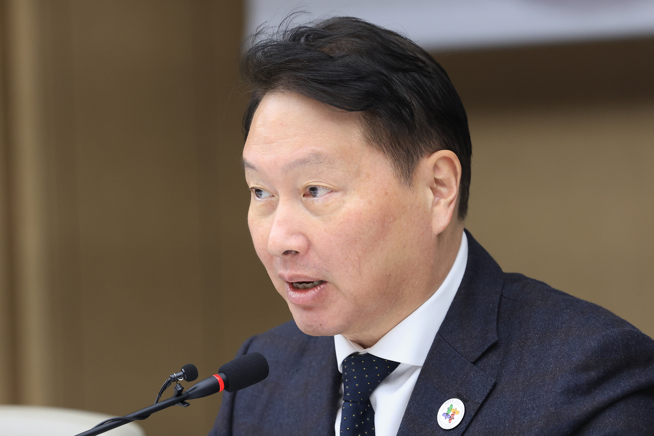 최태원 대한상공회의소 회장 [연합]