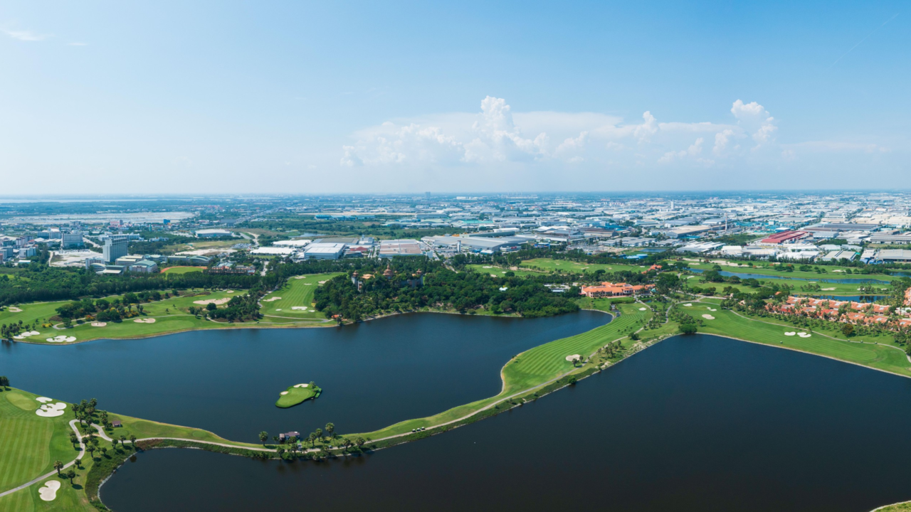 Amata City Chonburi, an industrial and smart‐city development project for factories and businesses in Chonburi Province, Thailand (Amata Corp.)