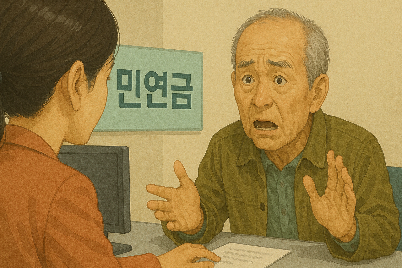 올 들어 7월 초까지 국민연금 수급자에 나간 실버론 대가 토토사이트 예산이 조기 소진되면서 9일부터 신규 대가 토토사이트이 중단된다. [챗GPT를 이용해 제작함]