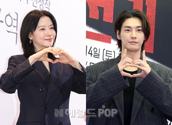 배우 이영애, 김영광/사진=헤럴드POP DB