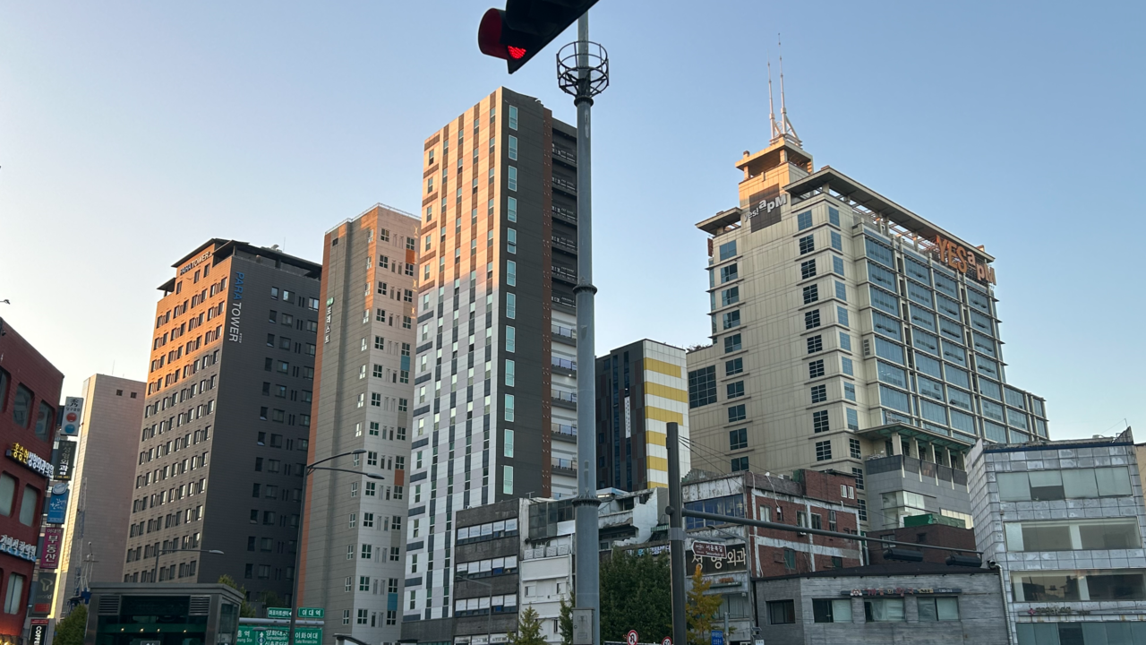 지난해 11월 서울 서대문구 신촌로 이대역 사거리 365 토토사이트 단지 모습. 정주원 기자