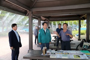 시민 건강· 안전이 최우선…권기창 안동 시장,폭염 대비 현장점검 나서