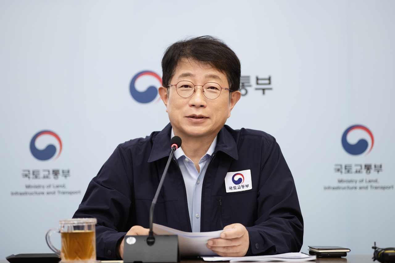 박상우 국토교통부 장관 <연합>