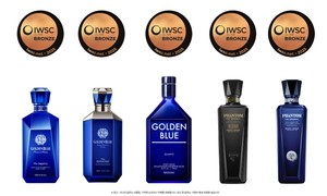 골든블루, 세계 3대 주류품평회 ‘IWSC’서 수상