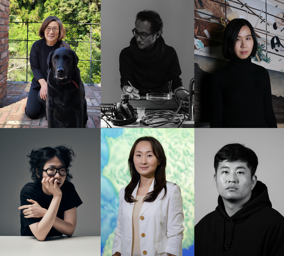 Clockwise from top left: Kim Bo-hie, Kim  Yun-chul, Lee Jin-ju, Lim No-sik, Chung Yu-mi and Jun So-jung (Chanel)
