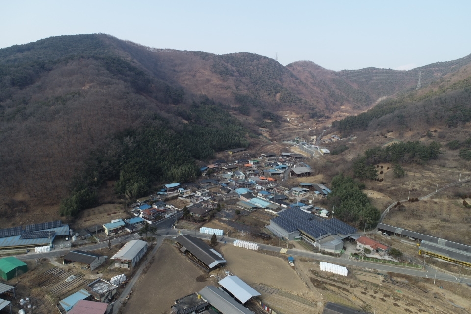 경산시 남천면 신방리마을 모습.[경산시 제공]