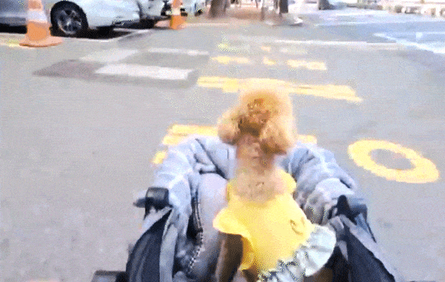 도로가 울퉁불퉁해도 괜찮았어!