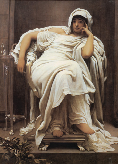 프레더릭 레이턴, 파티시다, 1894, 캔버스에 유채, 152.5x109cm, 레이디 레버 아트 갤러리