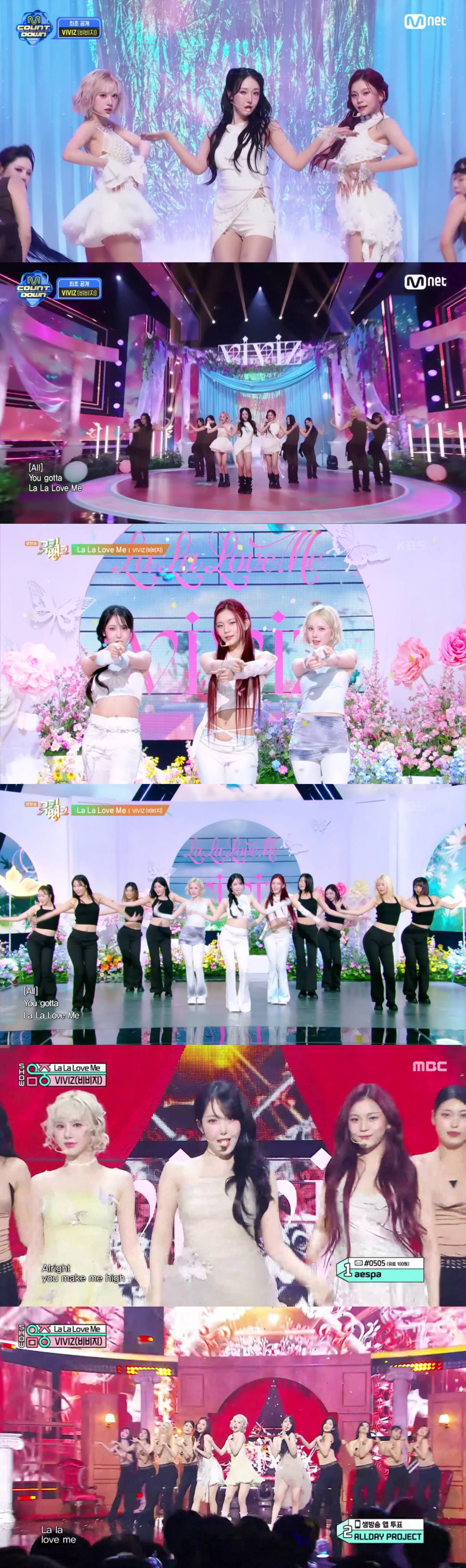 [사진 = 엠카운트다운, 뮤직뱅크, 쇼!음악중심 화면 캡쳐]