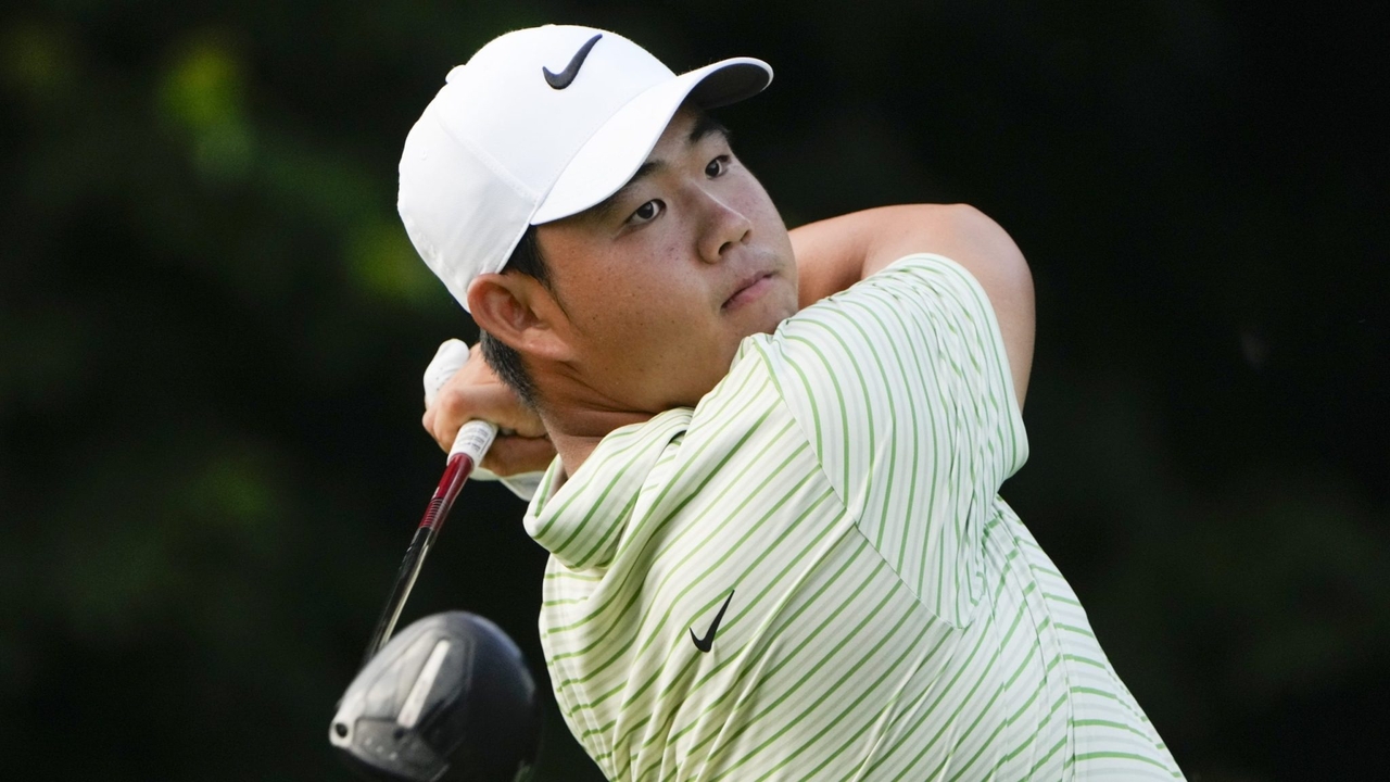 대회 사흘째 sa 토토사이트 7위로 도약한 김주형. [사진=PGA투어]