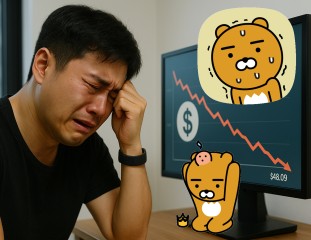 ‘상투’ 잡고 1억 넣었다면, 20일만에 3900만원 허공으로…카카오 그룹 ‘이 회사’, 물린 개미 피눈물 [종목Pick]