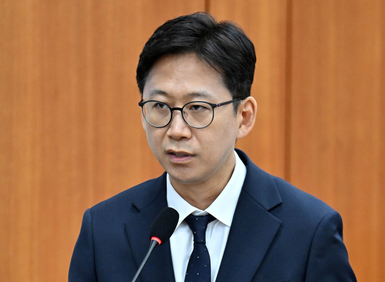 토토사이트 위치 과학기술정보통신부 장관 후보자가 14일 오후 서울 여의도 국회 과학기술정보방송통신위원회에서 열린 인사청문회에 참석해 모두발언을 하고 있다. 임세준 기자