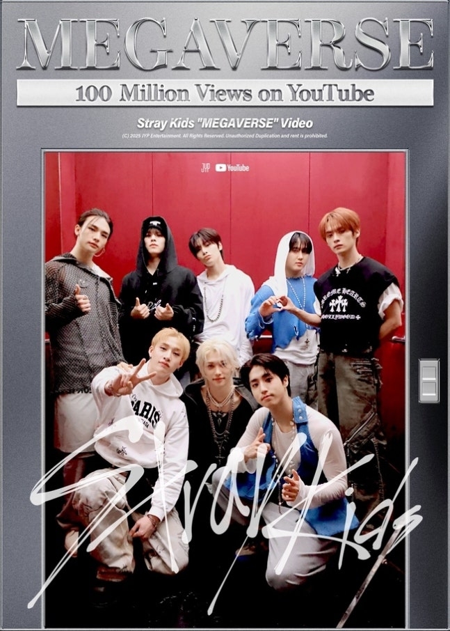 Stray Kids garner 100m views with 'Megaverse' music video