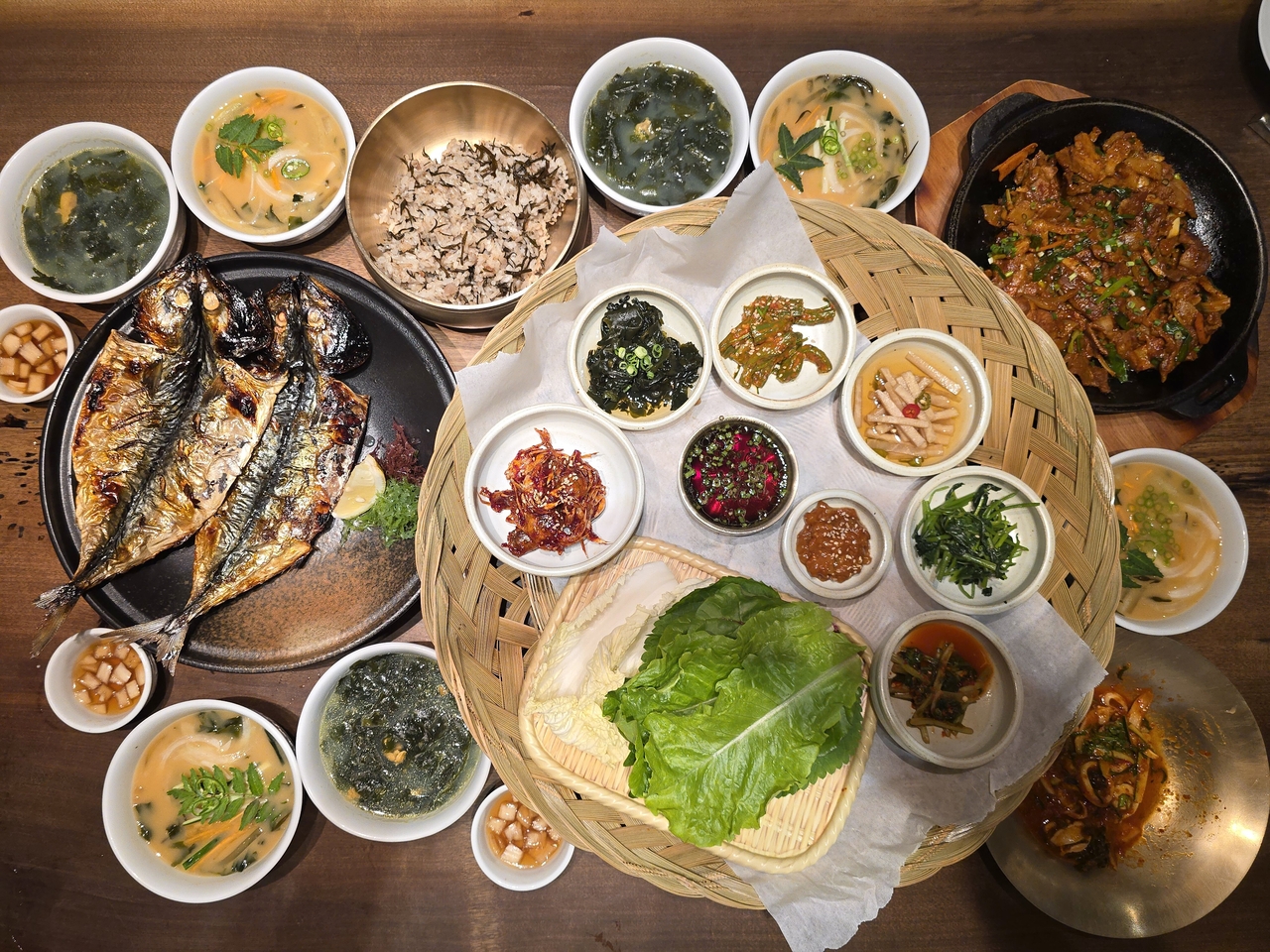 한식당 ‘토토사이트 토실장선’의 낭푼밥상