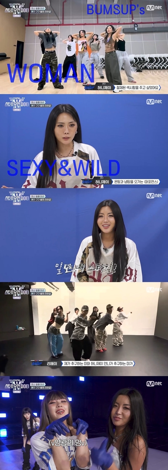 Mnet ‘월드 오브 스트릿 우먼 파이터‘ 캡처